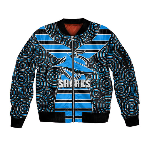 nrl-sharks-sleeve-zip-bomber-jacket-mix-dot-aboriginal