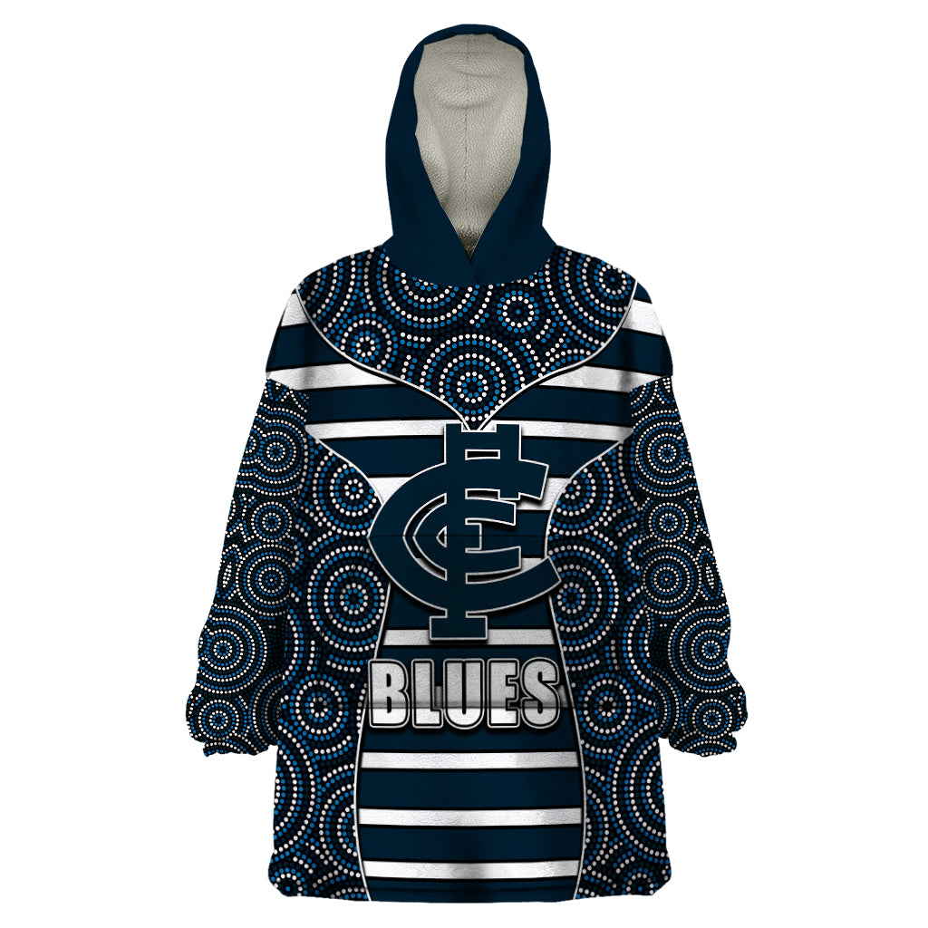 afl-blues-wearable-blanket-hoodie-mix-dot-aboriginal