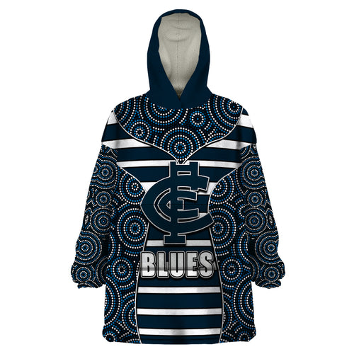 afl-blues-wearable-blanket-hoodie-mix-dot-aboriginal