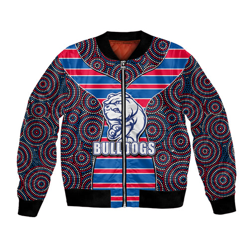 afl-bulldogs-bomber-jacket-mix-dot-aboriginal