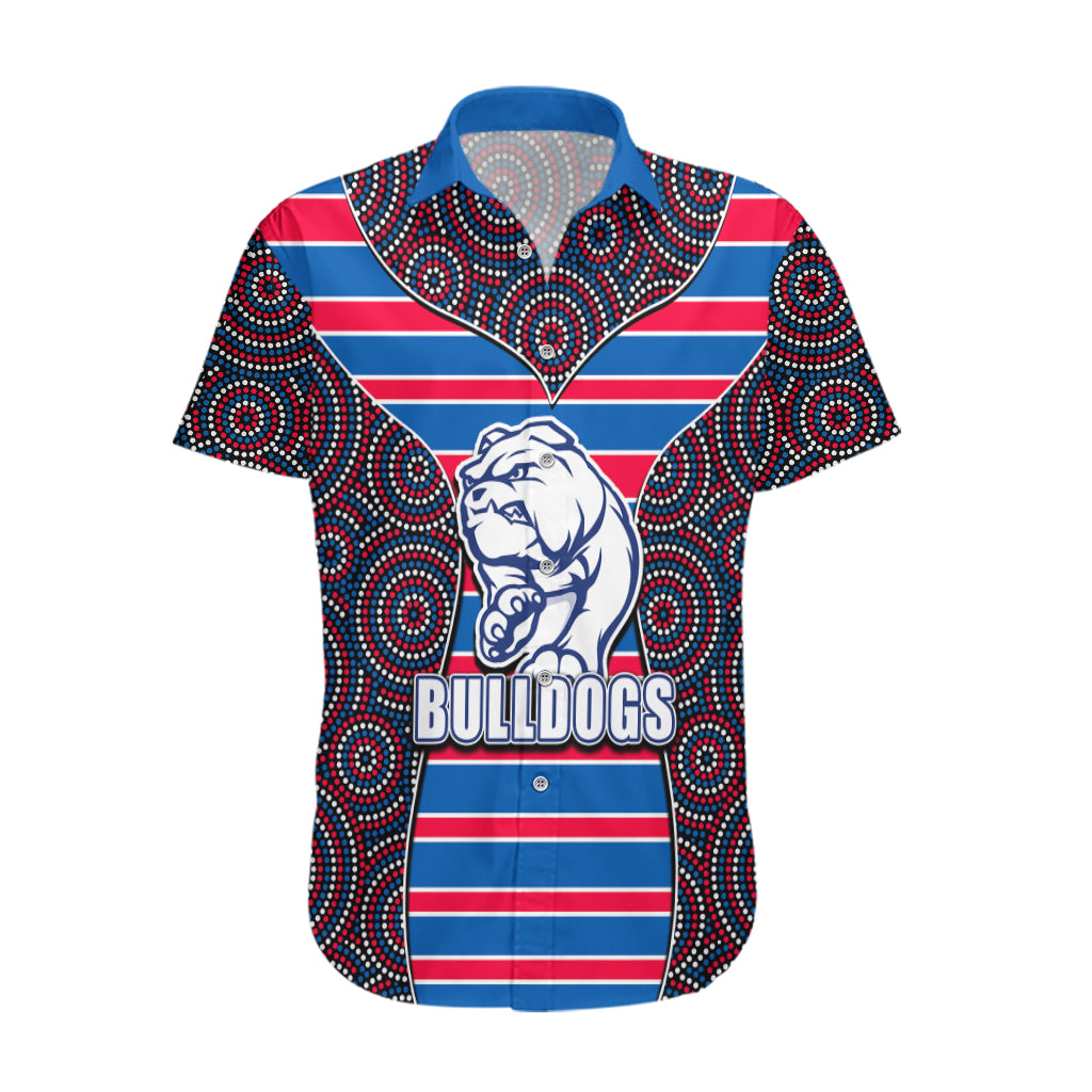 afl-bulldogs-hawaiian-shirt-mix-dot-aboriginal