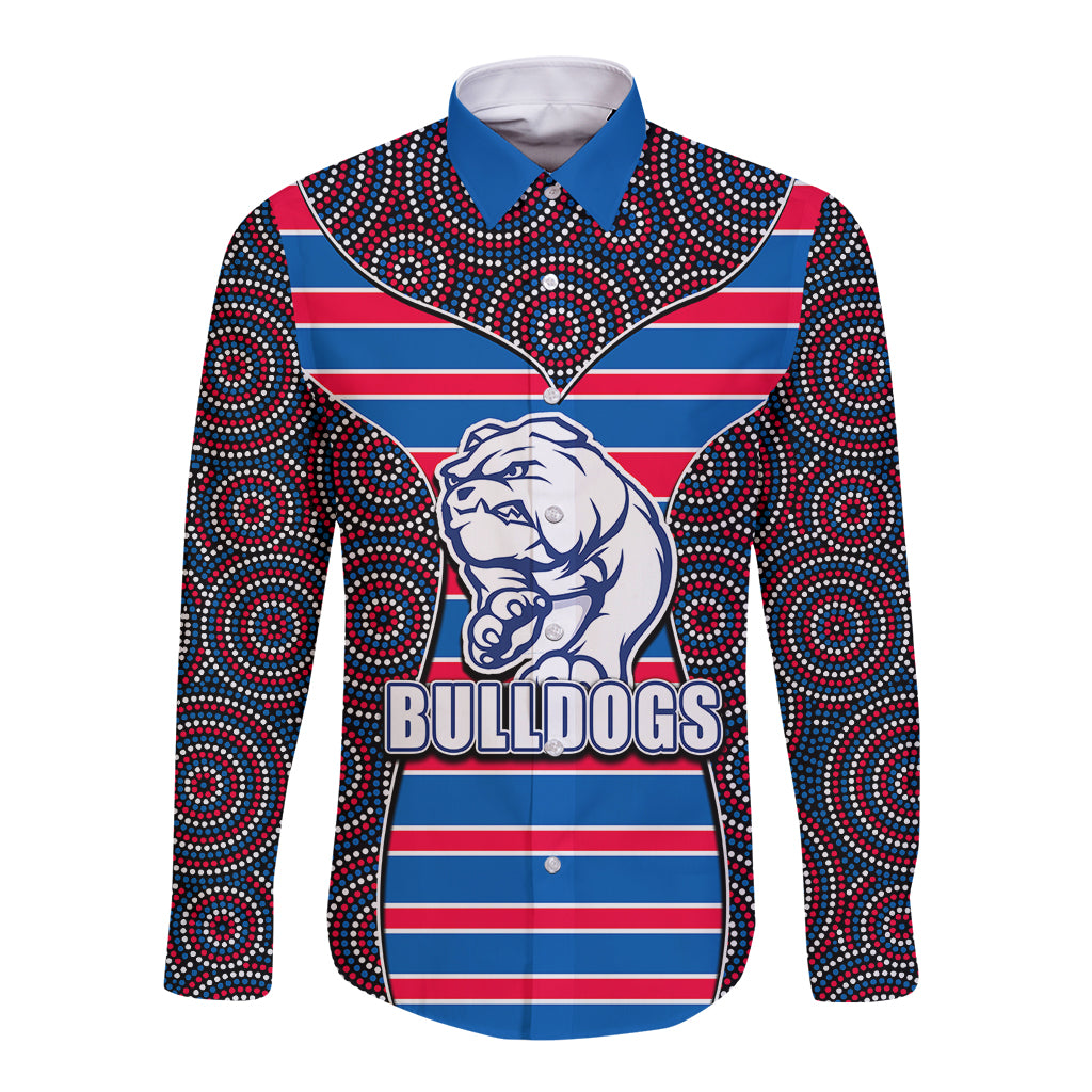 afl-bulldogs-long-sleeve-button-shirt-mix-dot-aboriginal