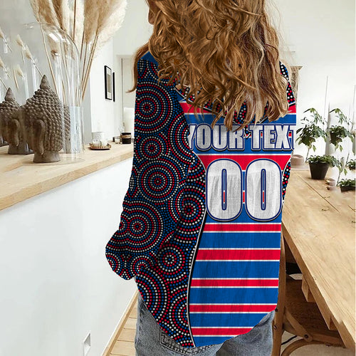 afl-bulldogs-women-casual-shirt-mix-dot-aboriginal