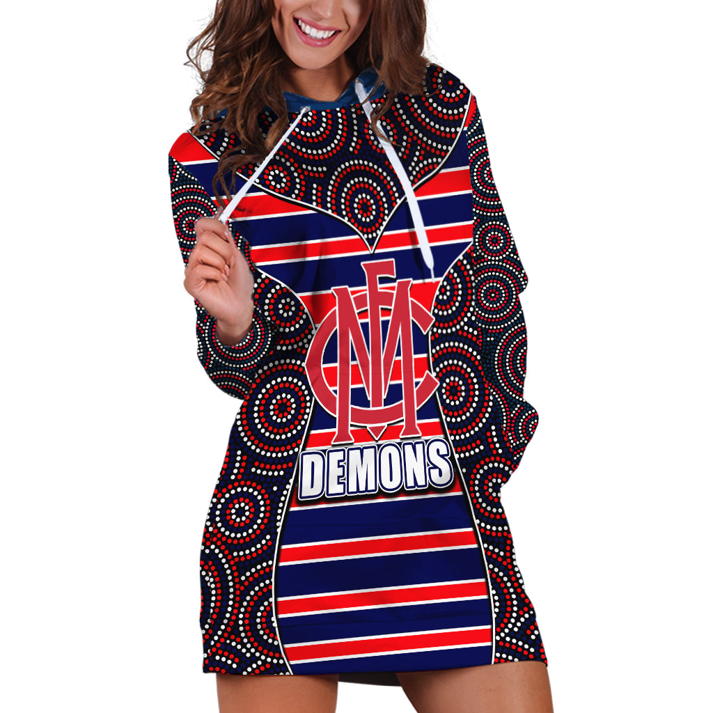 afl-demons-hoodie-dress-mix-dot-aboriginal