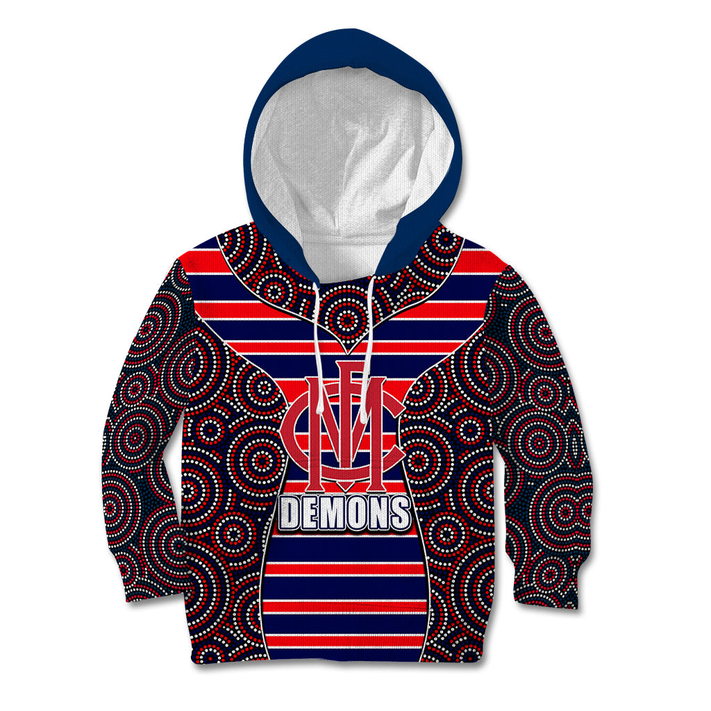 afl-demons-kid-hoodie-mix-dot-aboriginal