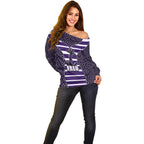 afl-freo-off-shoulder-sweater-mix-dot-aboriginal