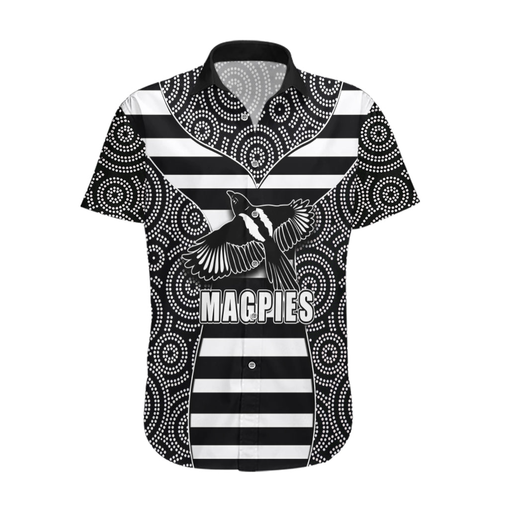 afl-magpies-hawaiian-shirt-mix-dot-aboriginal