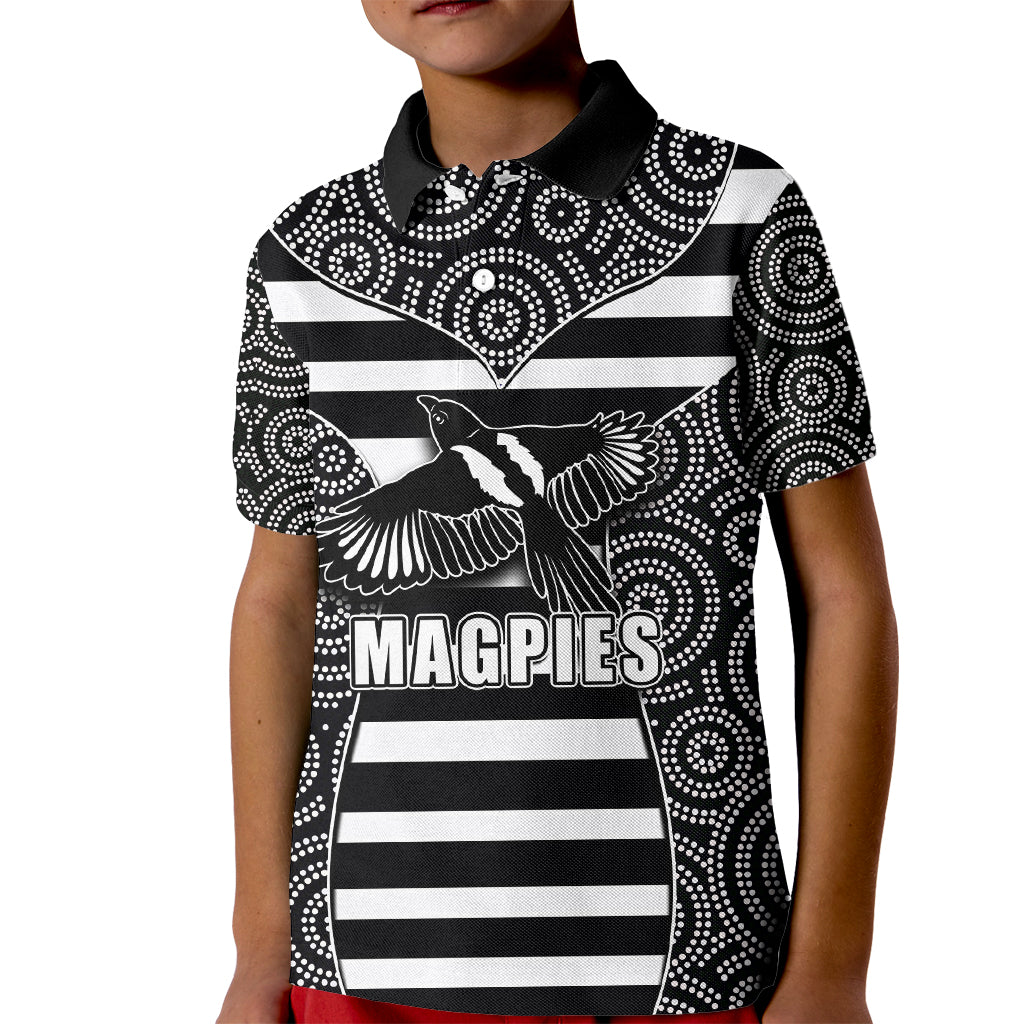 afl-magpies-kid-polo-shirt-mix-dot-aboriginal