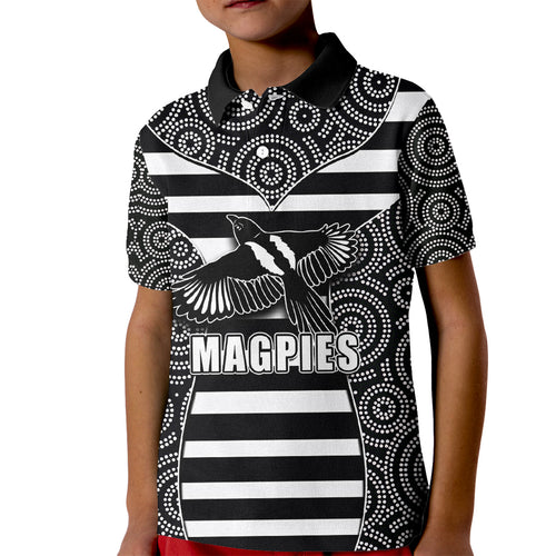afl-magpies-kid-polo-shirt-mix-dot-aboriginal