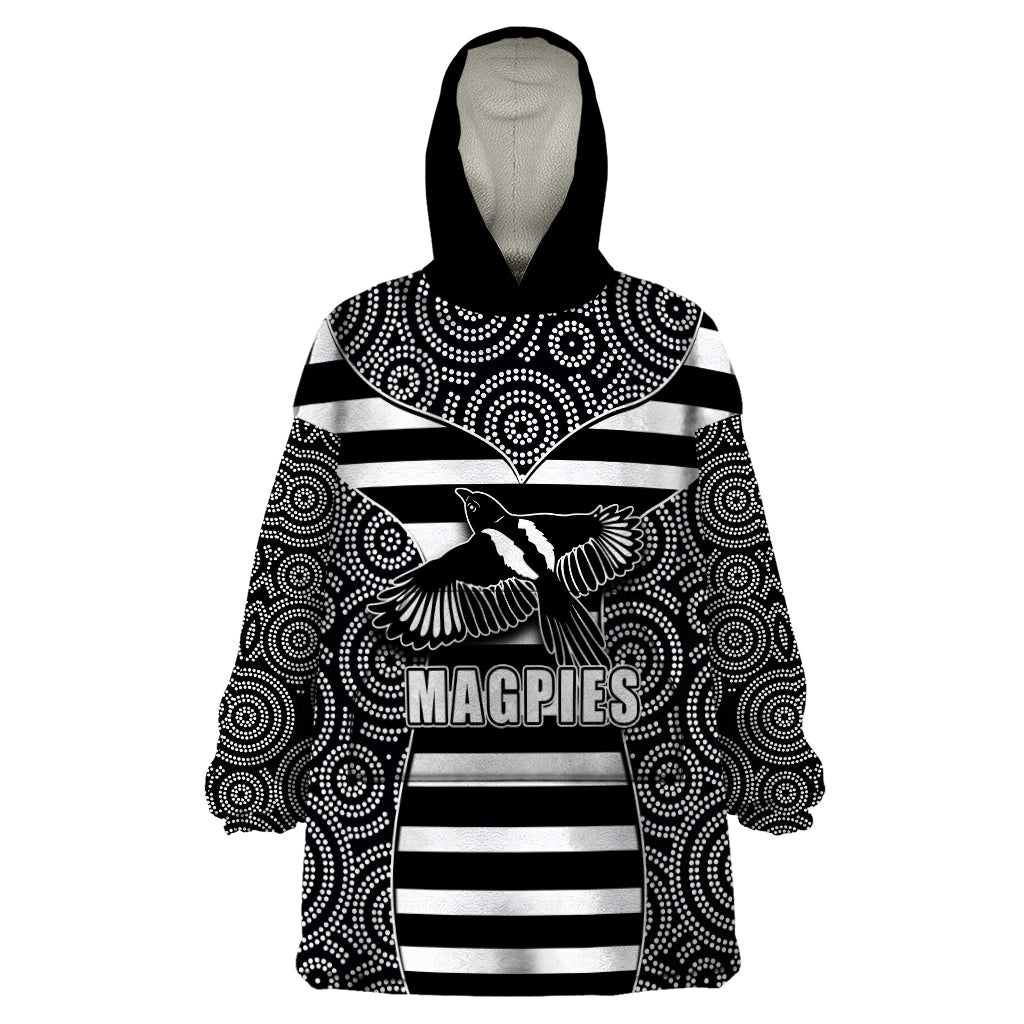 afl-magpies-wearable-blanket-hoodie-mix-dot-aboriginal