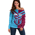 custom-nsw-blues-vs-qld-maroon-rugby-off-shoulder-sweater