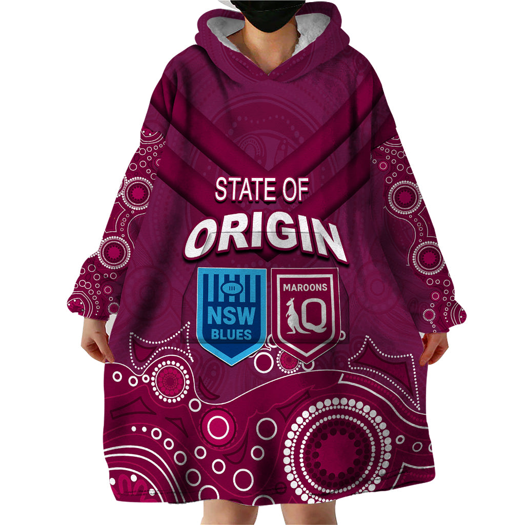 custom-state-of-origin-nsw-blues-vs-qld-maroon-rugby-wearable-blanket-hoodie-maroon-style