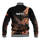 NAIDOC Week 2024 Personalised Baseball Jacket Aboriginal Hand Stencils