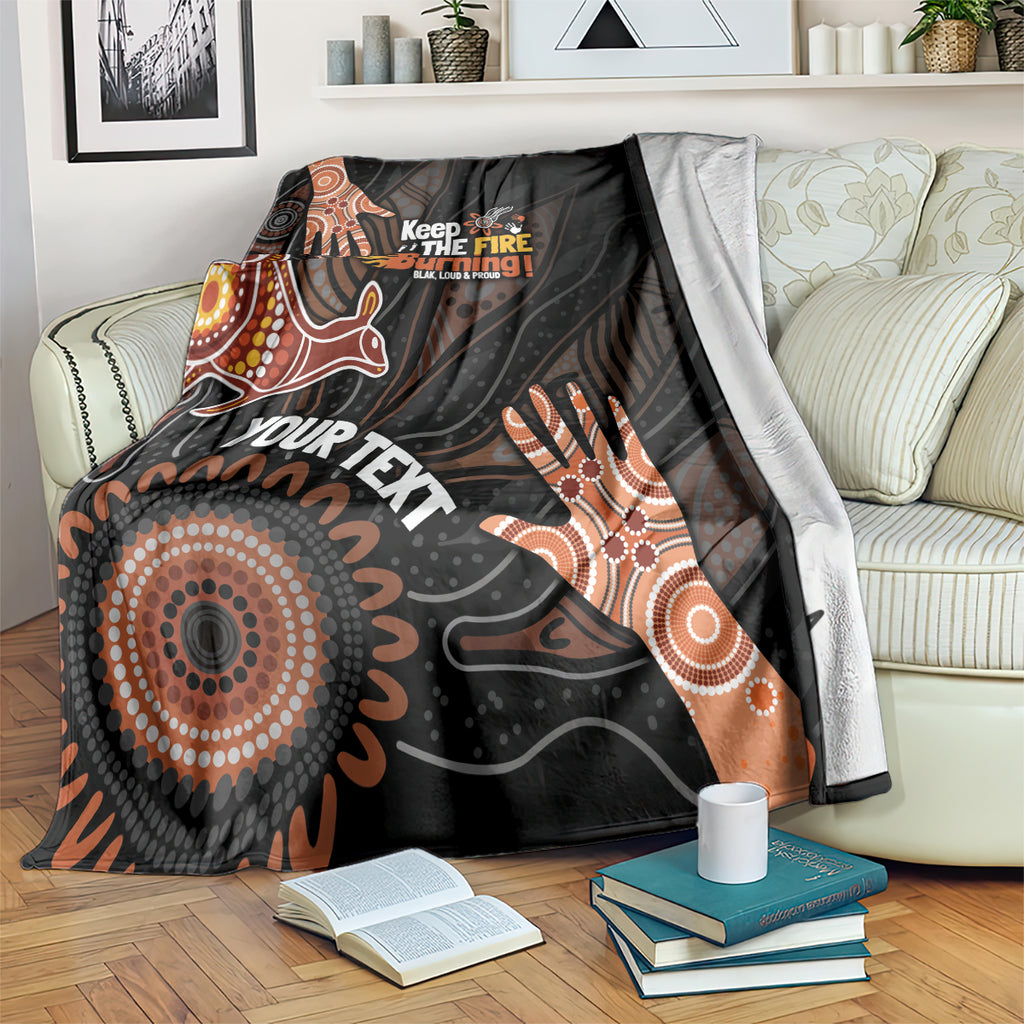 NAIDOC Week 2024 Personalised Blanket Aboriginal Hand Stencils