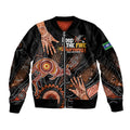 NAIDOC Week 2024 Personalised Bomber Jacket Aboriginal Hand Stencils