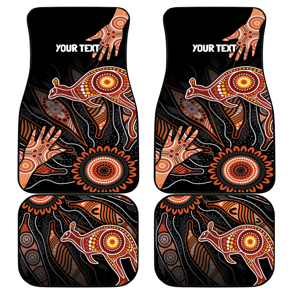 NAIDOC Week 2024 Personalised Car Mats Aboriginal Hand Stencils