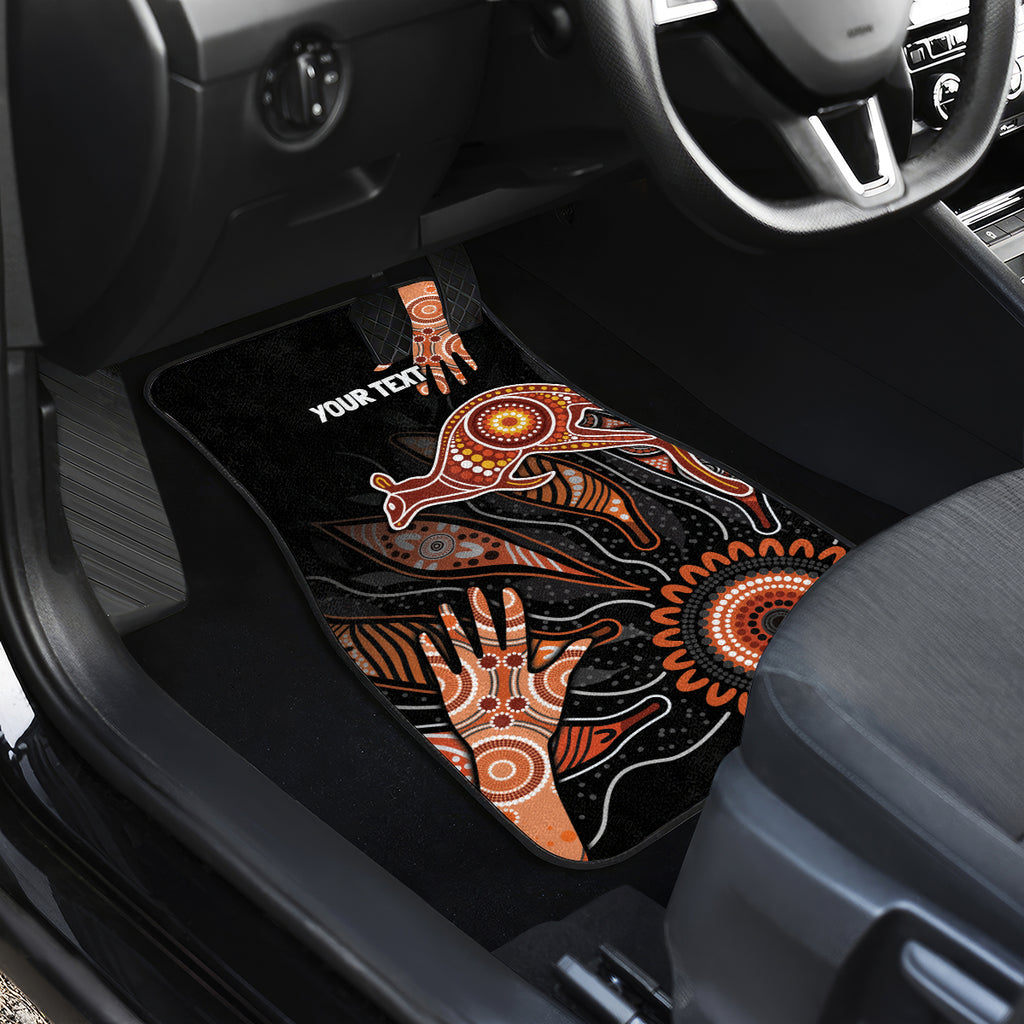NAIDOC Week 2024 Personalised Car Mats Aboriginal Hand Stencils
