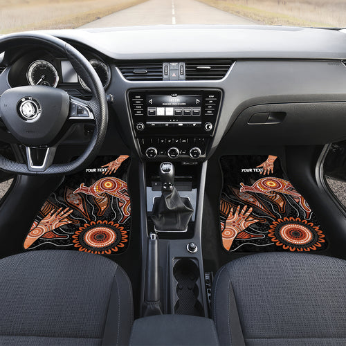 NAIDOC Week 2024 Personalised Car Mats Aboriginal Hand Stencils