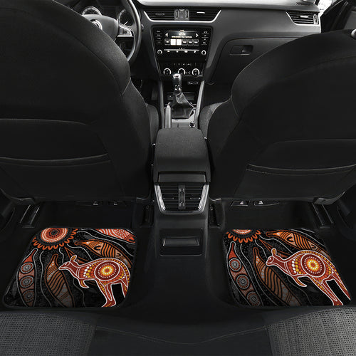 NAIDOC Week 2024 Personalised Car Mats Aboriginal Hand Stencils