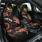 NAIDOC Week 2024 Personalised Car Seat Cover Aboriginal Hand Stencils