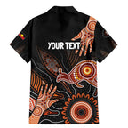 NAIDOC Week 2024 Personalised Family Matching Mermaid Dress and Hawaiian Shirt Aboriginal Hand Stencils