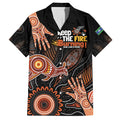NAIDOC Week 2024 Personalised Family Matching Tank Maxi Dress and Hawaiian Shirt Aboriginal Hand Stencils