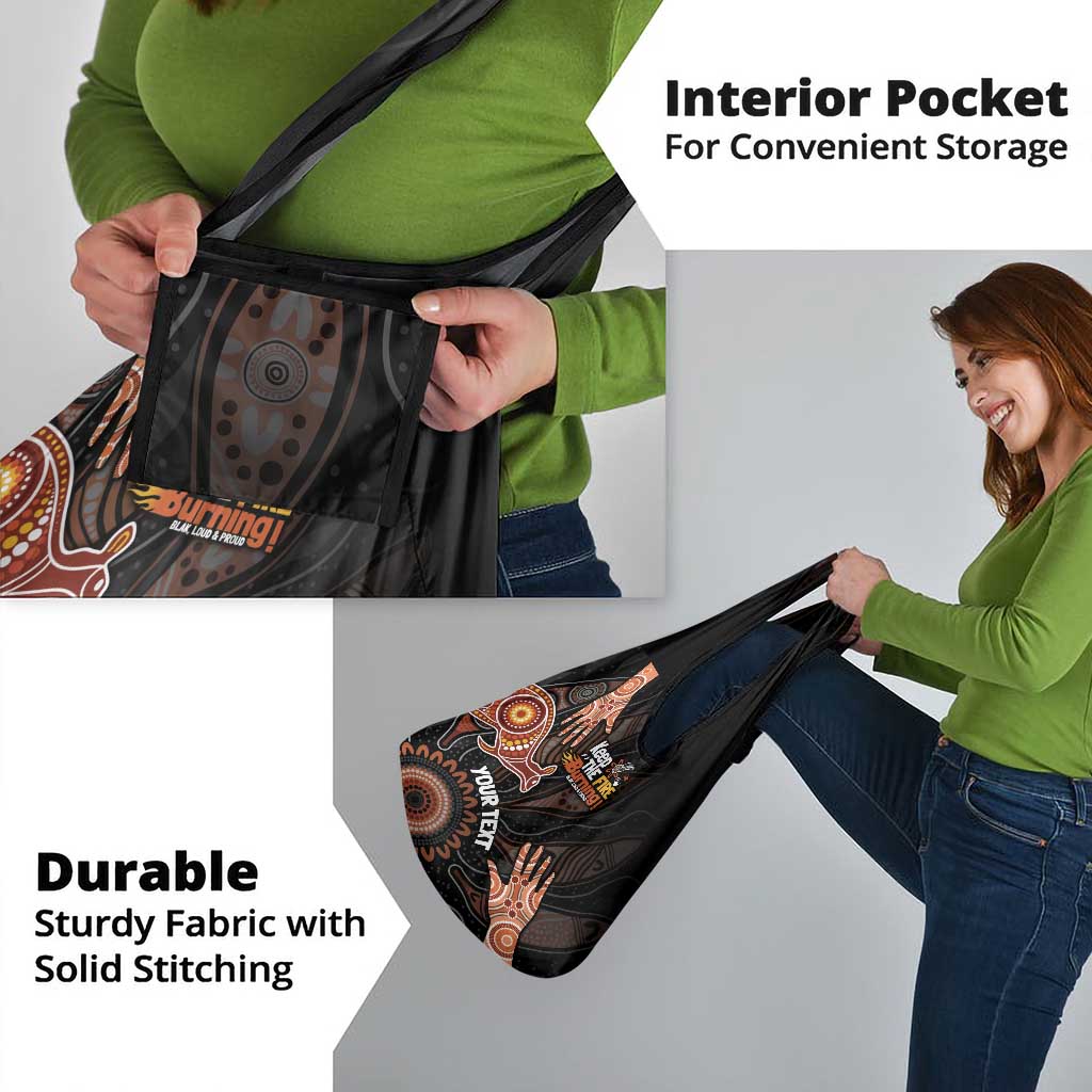 NAIDOC Week 2024 Personalised Grocery Bag Aboriginal Hand Stencils