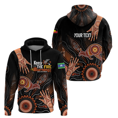 NAIDOC Week 2024 Personalised Hoodie Aboriginal Hand Stencils
