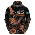 NAIDOC Week 2024 Personalised Hoodie Aboriginal Hand Stencils
