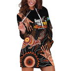 NAIDOC Week 2024 Personalised Hoodie Dress Aboriginal Hand Stencils