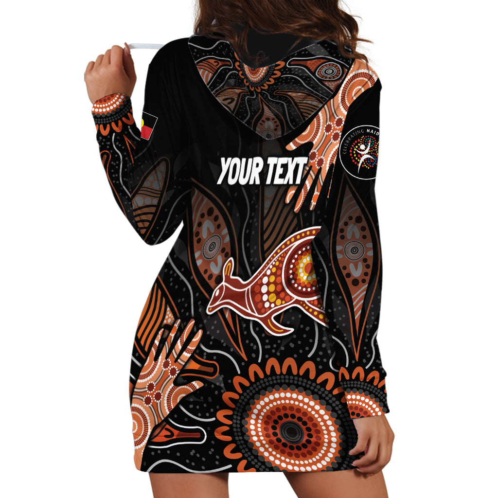 NAIDOC Week 2024 Personalised Hoodie Dress Aboriginal Hand Stencils