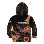 NAIDOC Week 2024 Personalised Kid Hoodie Aboriginal Hand Stencils