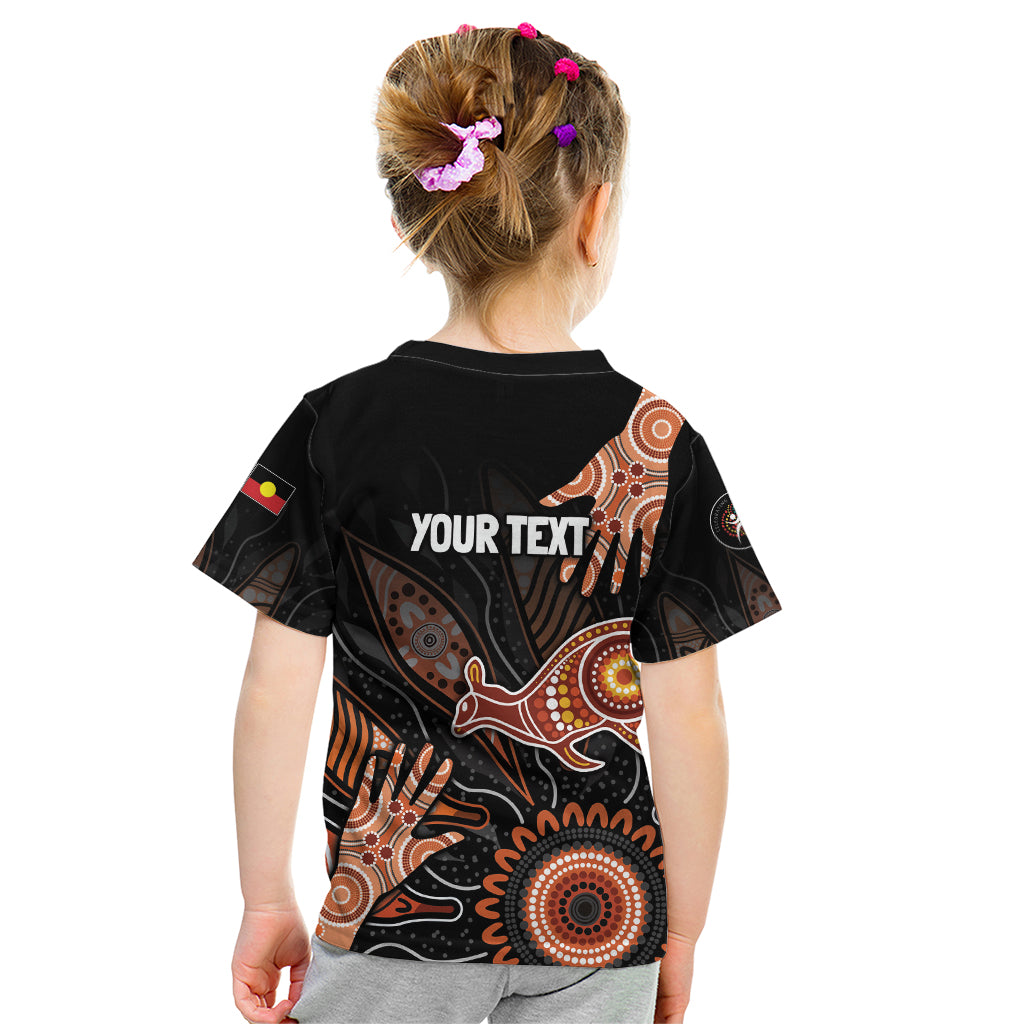 NAIDOC Week 2024 Personalised Kid T Shirt Aboriginal Hand Stencils