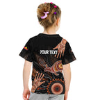 NAIDOC Week 2024 Personalised Kid T Shirt Aboriginal Hand Stencils