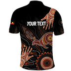 NAIDOC Week 2024 Personalised Polo Shirt Aboriginal Hand Stencils