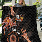 NAIDOC Week 2024 Personalised Quilt Aboriginal Hand Stencils