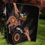 NAIDOC Week 2024 Personalised Quilt Aboriginal Hand Stencils