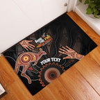 NAIDOC Week 2024 Personalised Rubber Doormat Aboriginal Hand Stencils