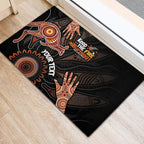 NAIDOC Week 2024 Personalised Rubber Doormat Aboriginal Hand Stencils