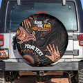 NAIDOC Week 2024 Personalised Spare Tire Cover Aboriginal Hand Stencils