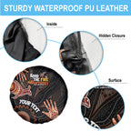 NAIDOC Week 2024 Personalised Spare Tire Cover Aboriginal Hand Stencils