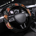 NAIDOC Week 2024 Personalised Steering Wheel Cover Aboriginal Hand Stencils