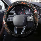 NAIDOC Week 2024 Personalised Steering Wheel Cover Aboriginal Hand Stencils
