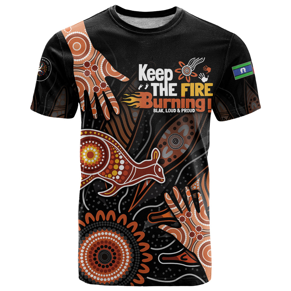 NAIDOC Week 2024 Personalised T Shirt Aboriginal Hand Stencils