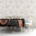 NAIDOC Week 2024 Personalised Tablecloth Aboriginal Hand Stencils