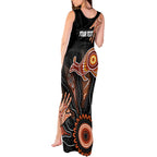 NAIDOC Week 2024 Personalised Tank Maxi Dress Aboriginal Hand Stencils