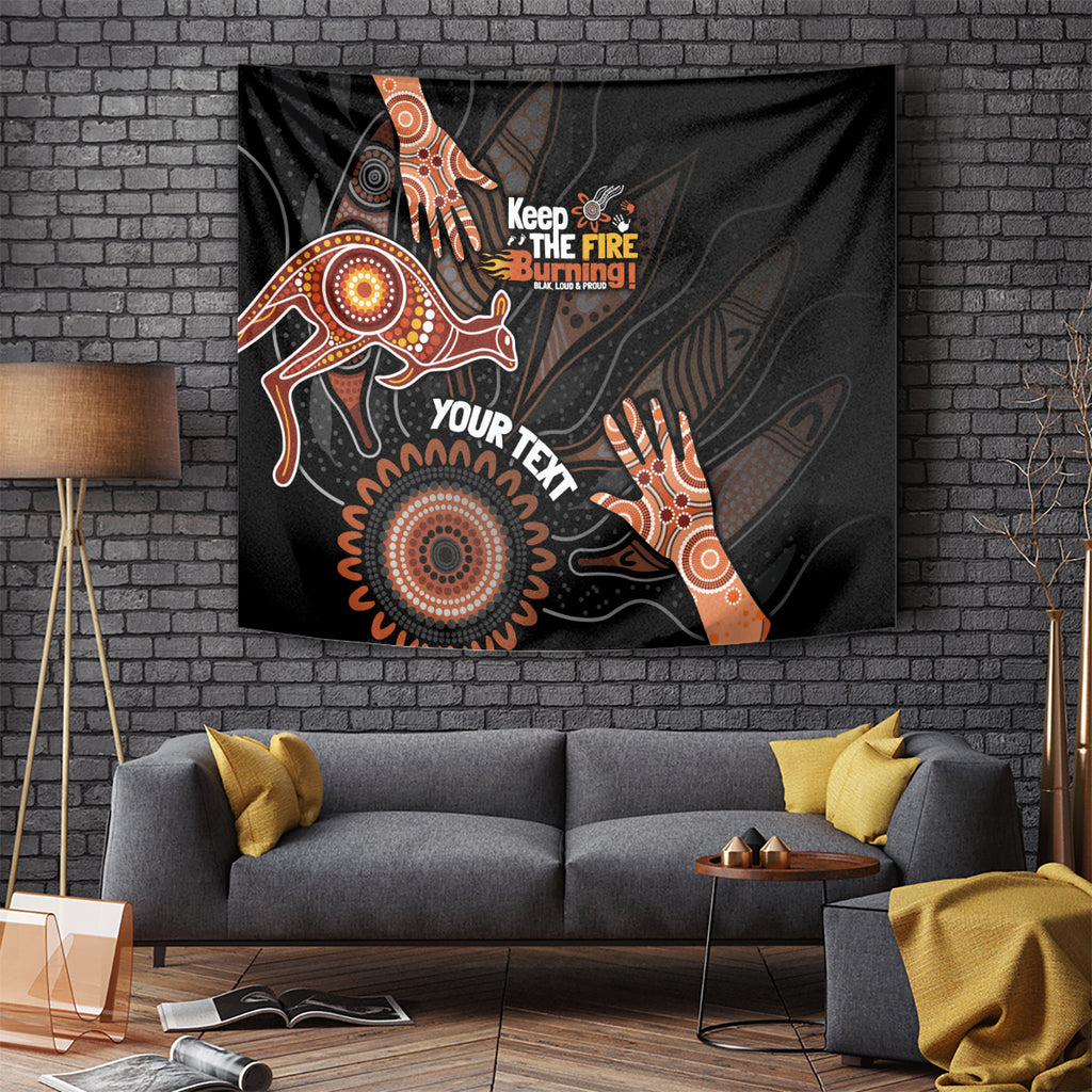 NAIDOC Week 2024 Personalised Tapestry Aboriginal Hand Stencils