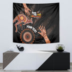 NAIDOC Week 2024 Personalised Tapestry Aboriginal Hand Stencils
