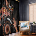 NAIDOC Week 2024 Personalised Window Curtain Aboriginal Hand Stencils