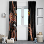 NAIDOC Week 2024 Personalised Window Curtain Aboriginal Hand Stencils